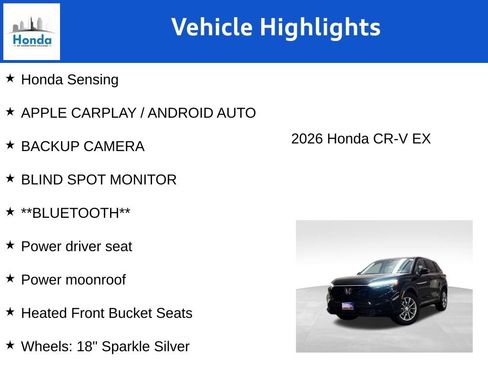 New 2026 Honda CR-V EX image 6