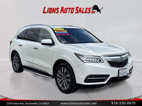 Used 2016 Acura MDX SH-AWD w/ Technology Package image 3
