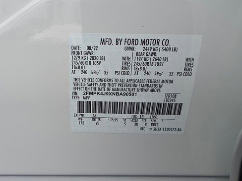 Used 2022 Ford Edge SEL w/ Convenience Package image 34