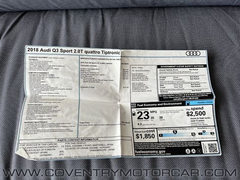 Used 2018 Audi Q3 2.0T Premium image 18