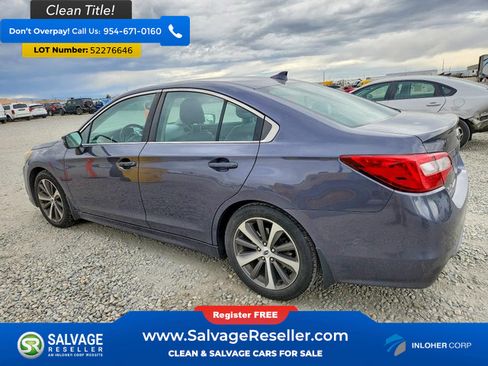 Used 2016 Subaru Legacy 2.5i Limited w/ Popular Package #4 AWD/4WD image 3