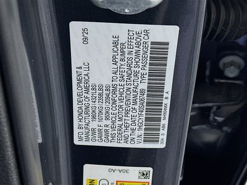 Used 2025 Honda Accord SE image 12