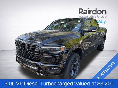 Used 2021 RAM 1500 Limited w/ Night Edition AWD/4WD image 3
