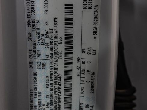 Used 2018 Ford F150 XLT w/ Equipment Group 302A Luxury image 69