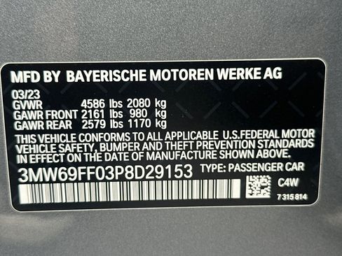 Used 2023 BMW 330i Sedan w/ Driving Assistance Package RWD image 27