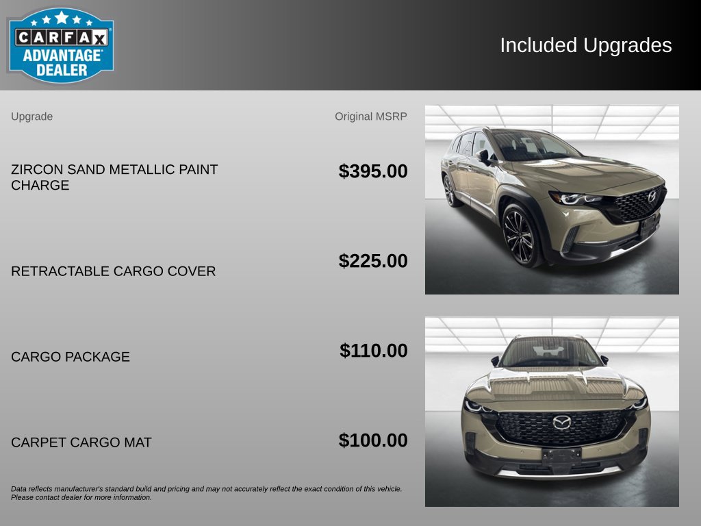 Certified 2023 MAZDA CX-50 2.5 Turbo w/ Cargo Package AWD/4WD image 3