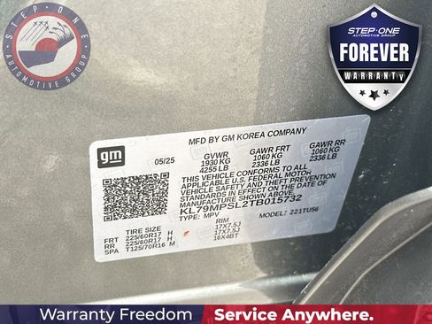 Certified 2026 Chevrolet TrailBlazer LT w/ LT Cold Weather Package FWD image 40