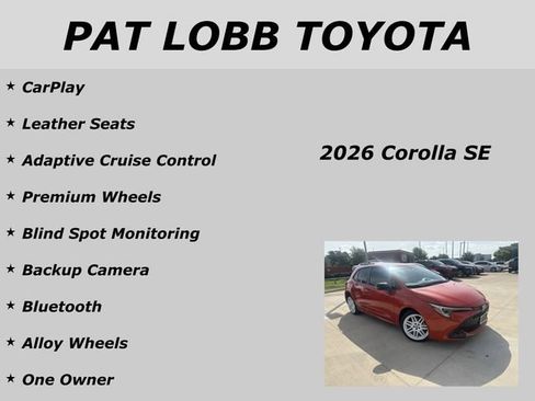 Used 2026 Toyota Corolla SE FWD image 13