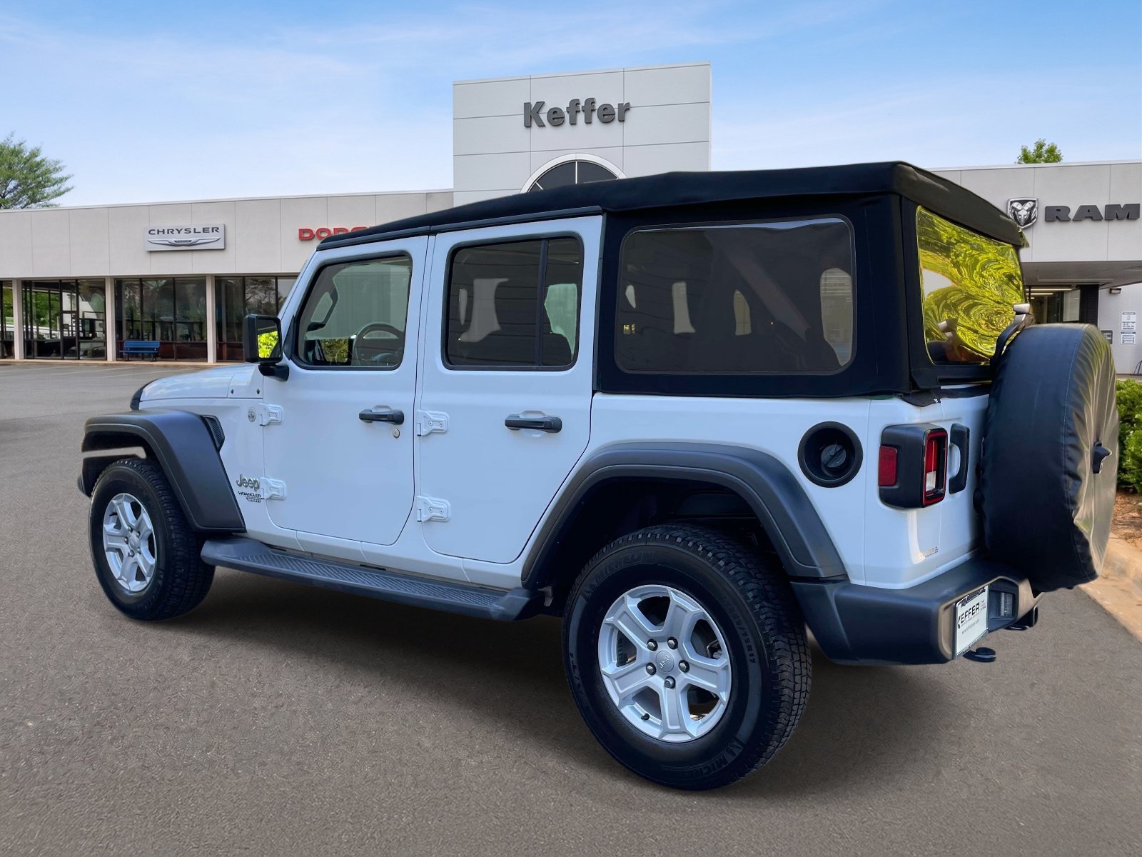 Certified 2021 Jeep Wrangler Unlimited Sport AWD/4WD image 4