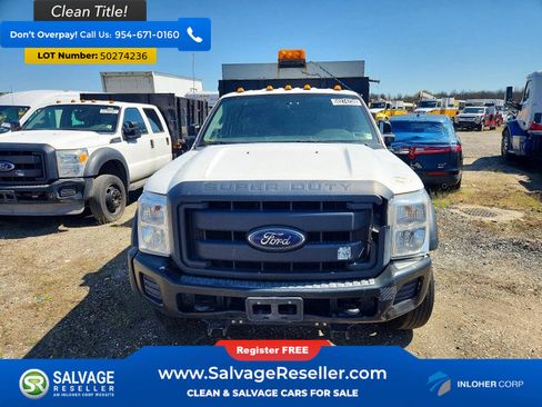 Used 2015 Ford F450 XL w/ Snow Plow Prep Package RWD image 7