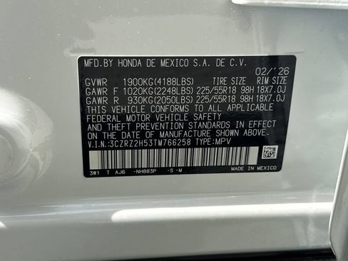 Used 2026 Honda HR-V Sport image 35