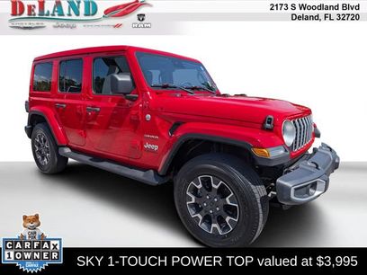 Used 2024 Jeep Wrangler Unlimited Sahara