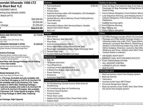 Used 2024 Chevrolet Silverado 1500 LTZ AWD/4WD image 52