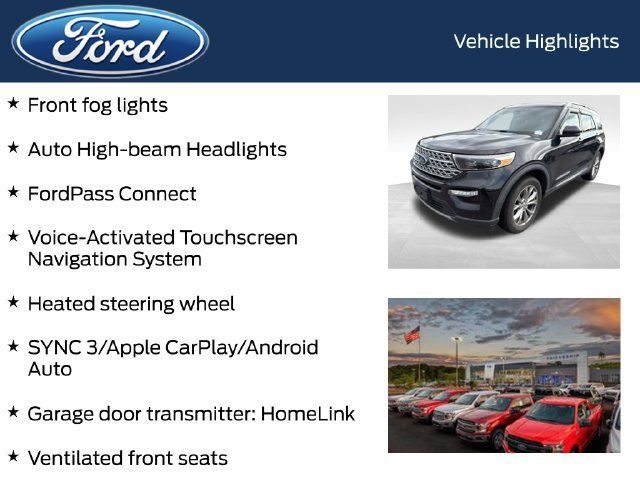 Used 2021 Ford Explorer Limited w/ Equipment Group 301A AWD/4WD image 13