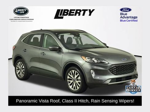 Certified 2022 Ford Escape Titanium w/ Class II Trailer Tow Package AWD/4WD image 1