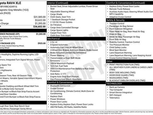 Used 2024 Toyota RAV4 XLE w/ Convenience Package AWD/4WD image 13