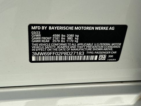 Used 2023 BMW 330i Sedan w/ M Sport Package RWD image 34