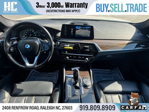 Used 2018 BMW 530i w/ Premium Package RWD image 23
