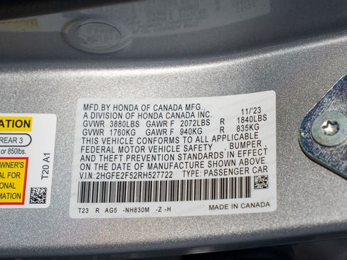 Used 2024 Honda Civic Sport image 36