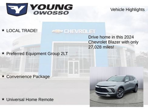 Used 2024 Chevrolet Blazer LT w/ Convenience Package AWD/4WD image 7