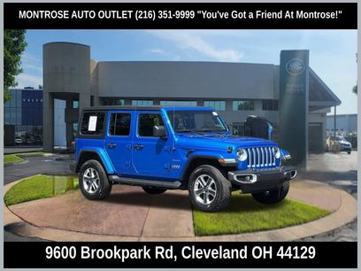 Used 2022 Jeep Wrangler Unlimited Sahara w/ LED Lighting Group