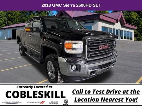 Used 2018 GMC Sierra 2500 SLT w/ Snow Plow Prep Package AWD/4WD image 1