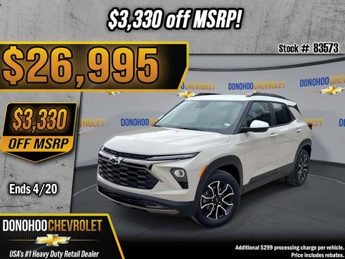 New 2026 Chevrolet TrailBlazer ACTIV w/ Driver Confidence Package image 1