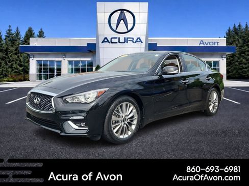 Used 2023 INFINITI Q50 Luxe w/ Cargo Package AWD/4WD image 1
