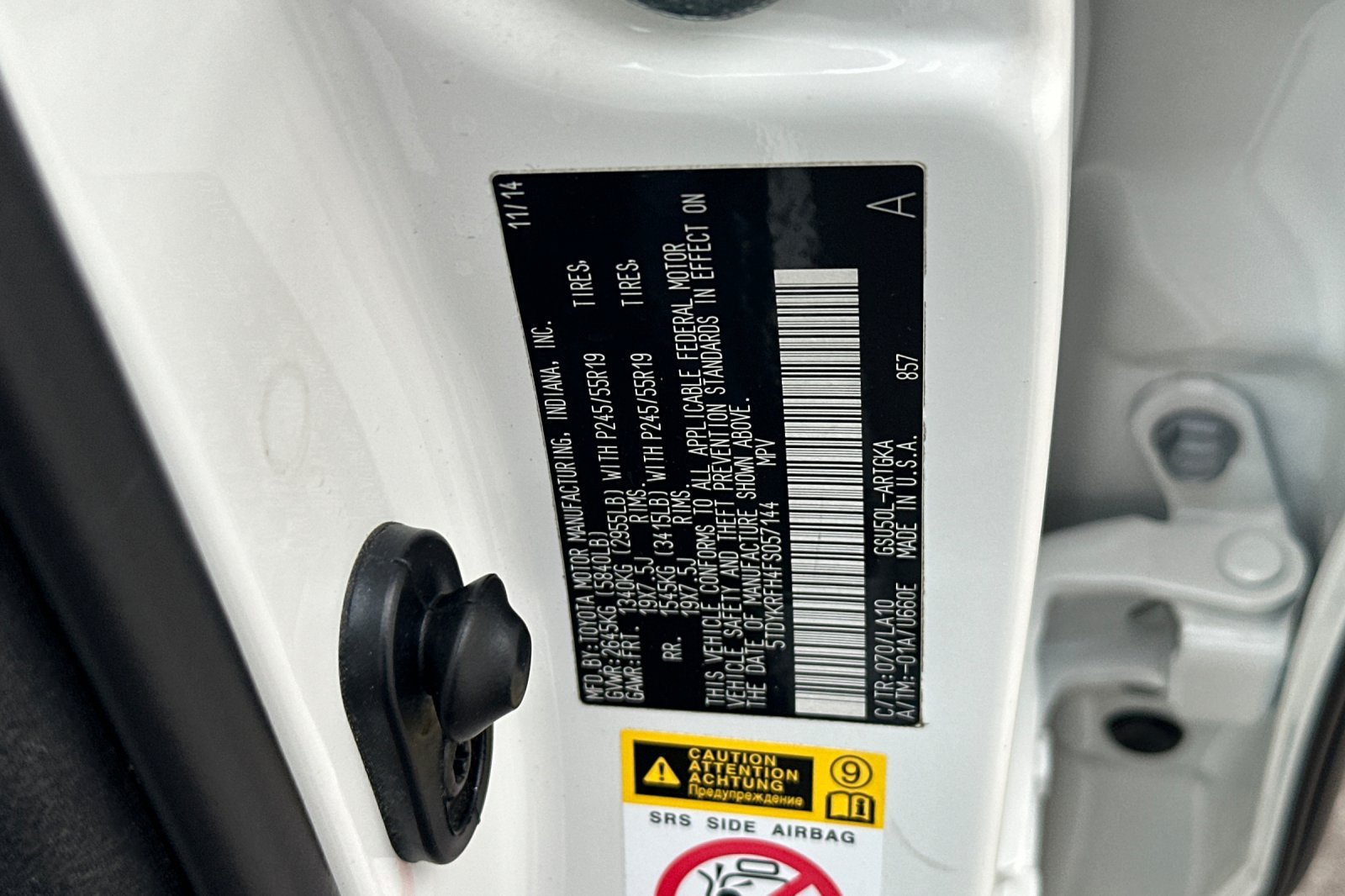 Used 2015 Toyota Highlander Limited FWD image 28