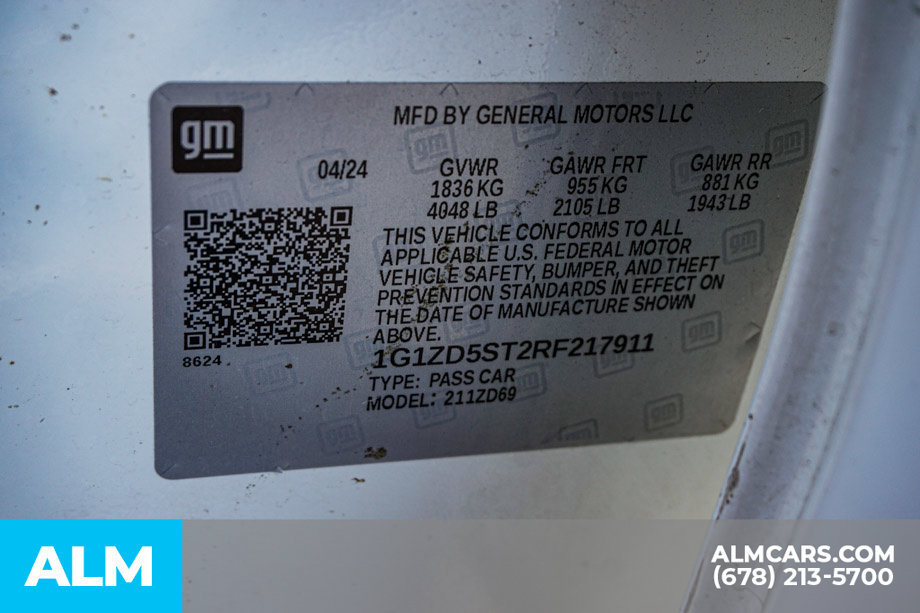 Used 2024 Chevrolet Malibu LT FWD image 56