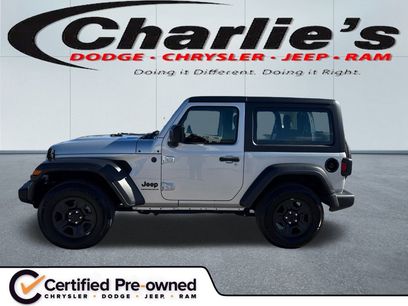 Certified 2023 Jeep Wrangler Sport