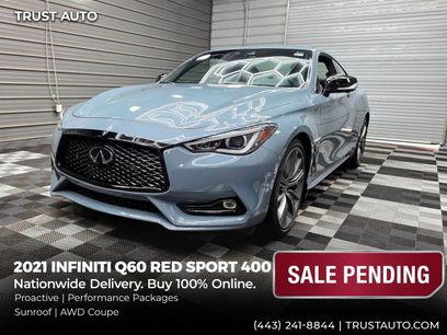 Used 2021 INFINITI Q60 Red Sport 400 w/ Proactive Package