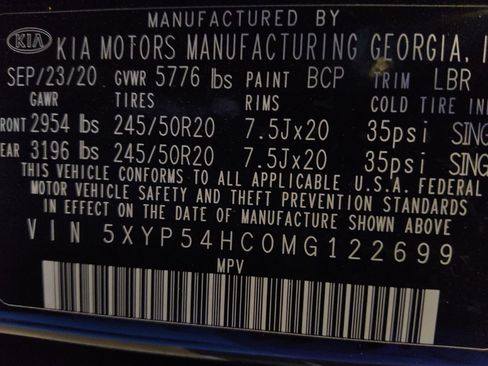 Used 2021 Kia Telluride SX FWD image 33