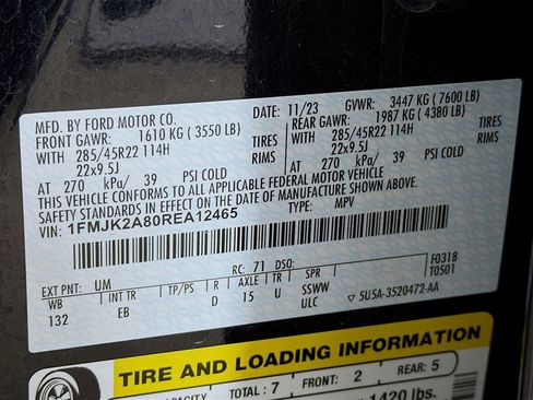 Used 2024 Ford Expedition Max Limited image 46