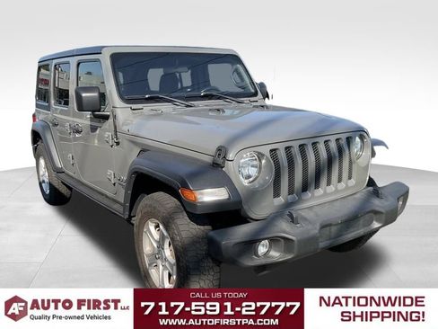 Used 2019 Jeep Wrangler Unlimited Sport S AWD/4WD image 1
