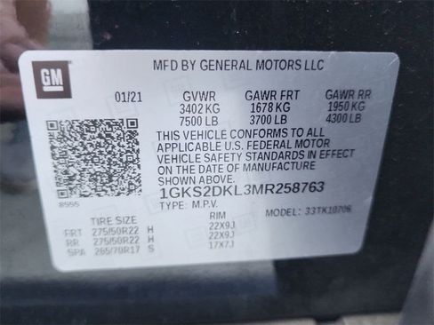 Used 2021 GMC Yukon Denali w/ Denali Ultimate Package image 34