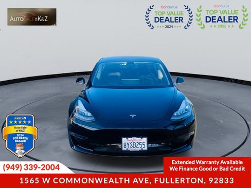 Used 2018 Tesla Model 3 Long Range AWD/4WD image 2