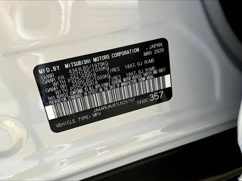 New 2026 Mitsubishi Outlander Sport LE AWD/4WD image 8