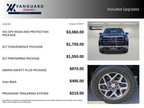 New 2026 GMC Sierra 1500 SLT AWD/4WD image 9