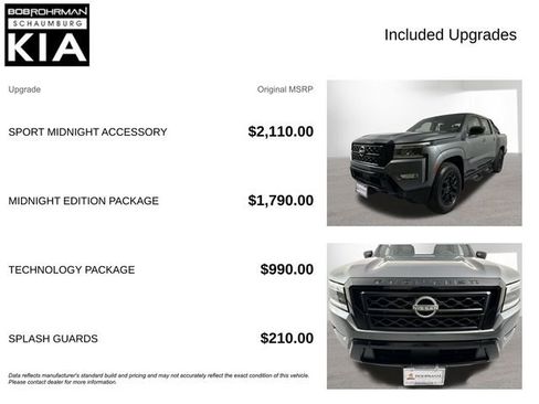 Used 2023 Nissan Frontier SV w/ Midnight Edition Package image 4