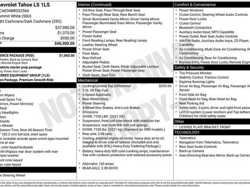 Used 2011 Chevrolet Tahoe LS w/ Convenience Package RWD image 31