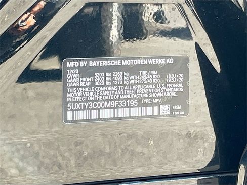 Used 2021 BMW X3 sDrive30i w/ M Sport Package image 32