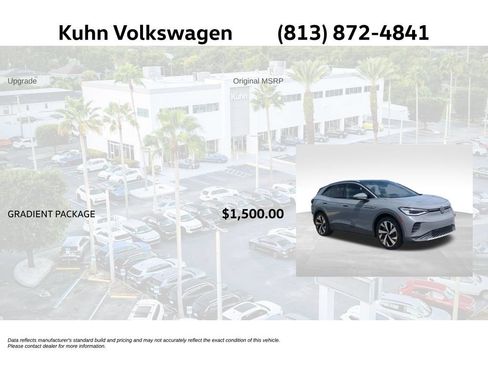 Certified 2022 Volkswagen ID.4 Pro S w/ Gradient Package RWD image 6