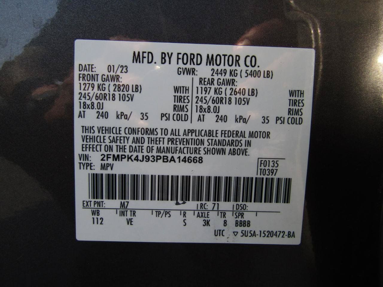 Used 2023 Ford Edge SEL AWD/4WD image 26