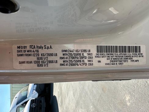 Used 2016 RAM ProMaster City Tradesman SLT w/ Rear Back-up Camera Group image 21