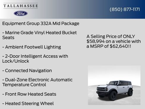 New 2026 Ford Bronco Badlands AWD/4WD image 12