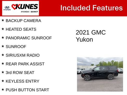 Used 2021 GMC Yukon AT4 AWD/4WD image 2