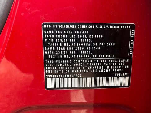 Used 2019 Volkswagen Tiguan SEL image 7