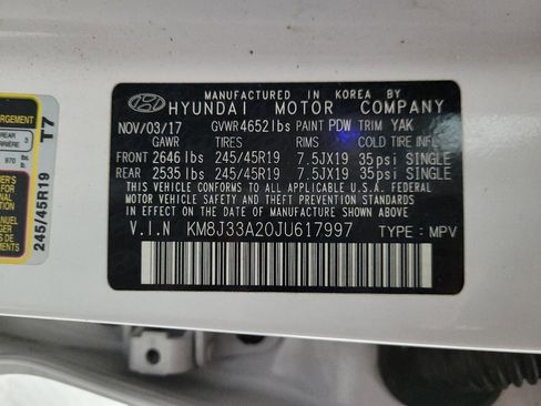 Used 2018 Hyundai Tucson Limited w/ Cargo Package image 33