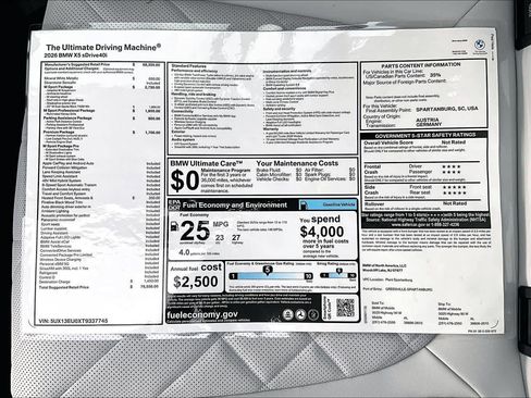 New 2026 BMW X5 sDrive40i w/ M Sport Package image 20